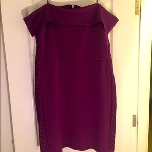 Thalia Sodi off the shoulder fitted dress. XXL